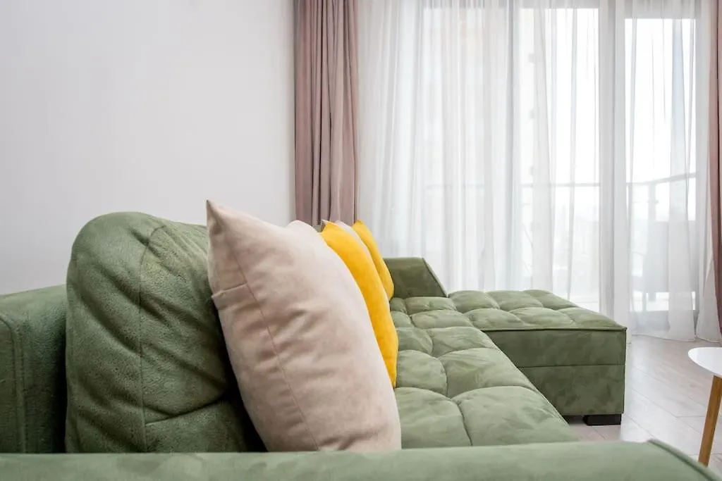 Gg Home - 1 Bedroom Apartment On 11Th Floor On Kazbegi Avenue In Saburtalo 第比利斯 格鲁吉亚