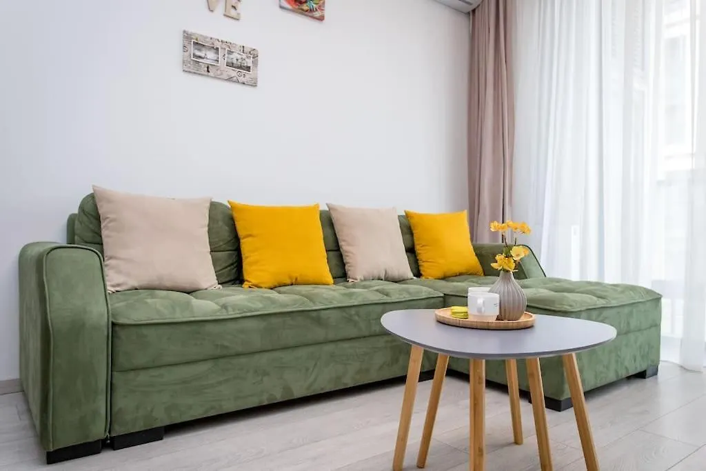 Gg Home - 1 Bedroom Apartment On 11Th Floor On Kazbegi Avenue In Saburtalo 第比利斯 格鲁吉亚
