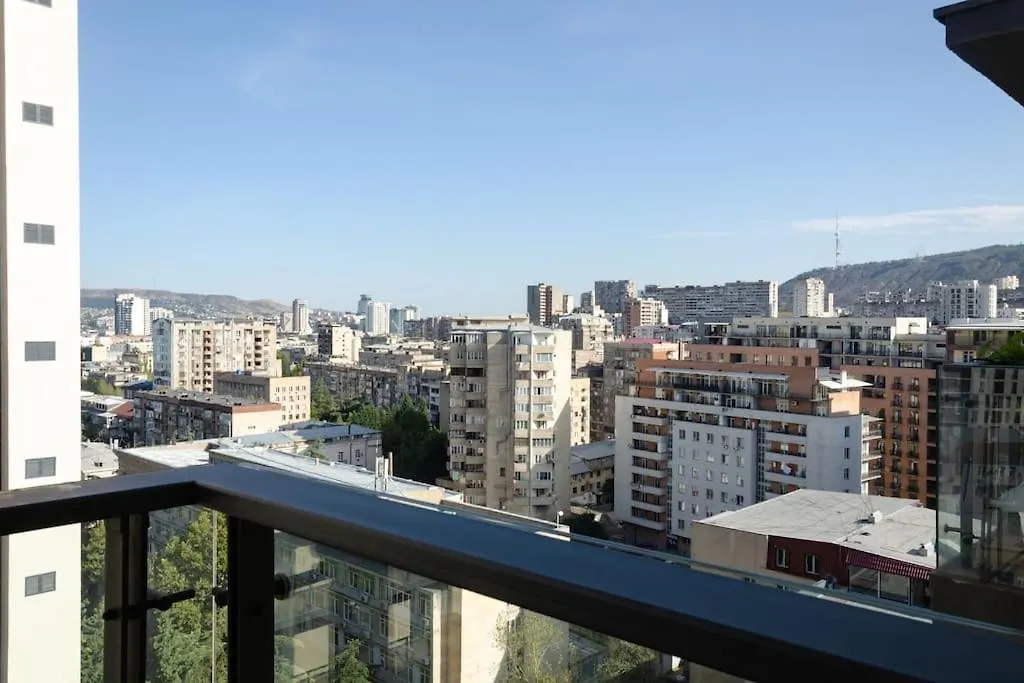 Gg Home - 1 Bedroom Apartment On 11Th Floor On Kazbegi Avenue In Saburtalo 第比利斯